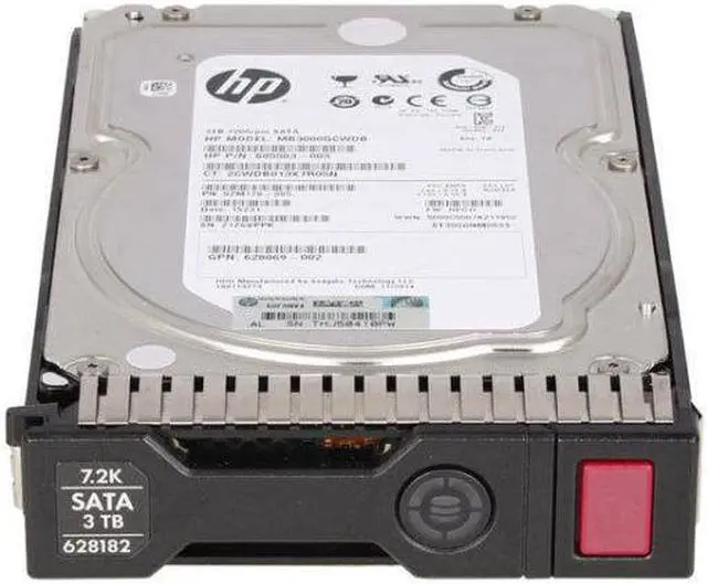 Main image of HPE 3TB 628061-B21 628182-001 628182-001 7.2K 6G LFF 3.5'' SATA HDD