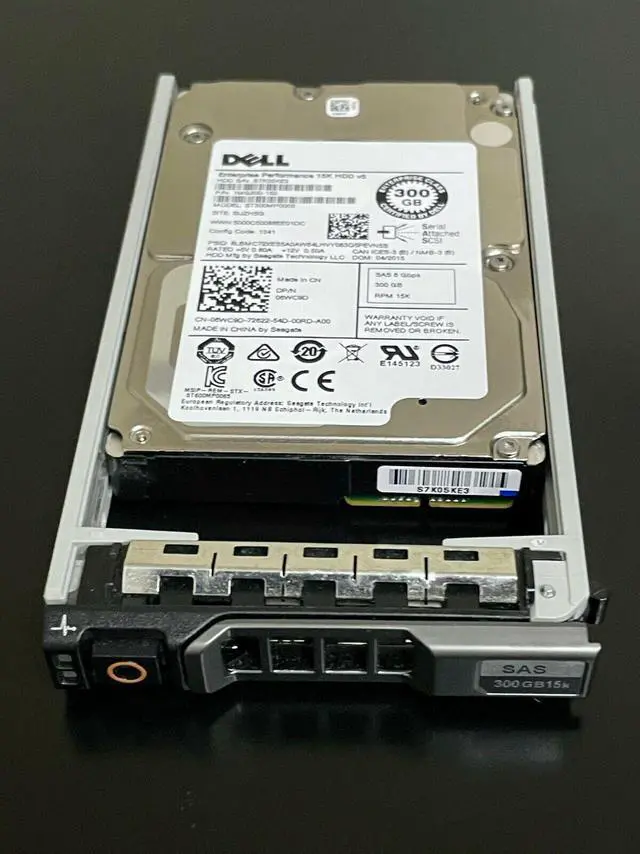 Main image of (NOT FOR HOME PC!) 06WC9D DELL 6WC9D 300GB 15K 2.5" SAS 6GBPS SAS HOT-PLUG HARD DRIVE