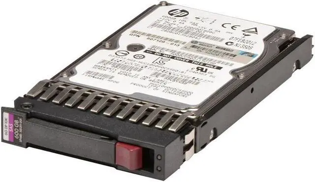 Main image of (NOT FOR HOME PC!) EG0600FBDBU HP 600GB 6G SAS 10K rpm SFF 2.5'' Dual Port Enterprise Hard Drive