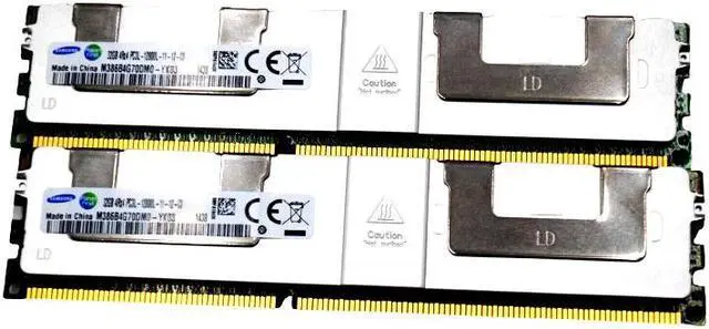 Main image of (NOT FOR HOME PC!) 2 X Samsung 32GB (64GB) 4Rx4 PC3L-12800L ECC Registered Server M386B4G70DM0-YK03