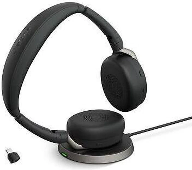 Main image of Jabra Evolve2 65 Flex - USB-C MS Stereo (Wireless Charging) Wireless Headset /