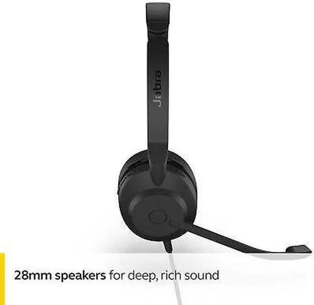 Alt view image 3 of 7 - Jabra Connect 4h - USB-C Wired Headset
