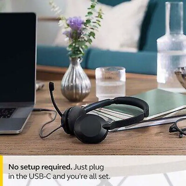 Alt view image 5 of 7 - Jabra Connect 4h - USB-C Wired Headset