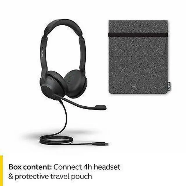Alt view image 6 of 7 - Jabra Connect 4h - USB-C Wired Headset