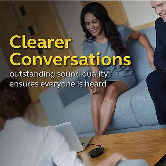 Alt view image 2 of 4 - Jabra Speak 510 for PC (SME) Portable Speaker for Music and Calls Black NEW - OEM