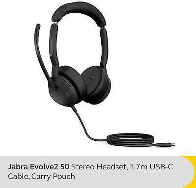 Alt view image 7 of 7 - Jabra Evolve2 50 - USB-C MS Stereo
