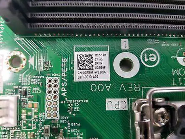 Alt view image 2 of 4 - Dell OptiPlex 5060 TWR Intel LGA 1151 DDR4 Desktop Motherboard J8G6F