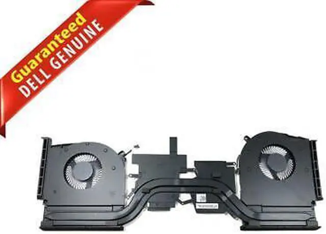 Main image of Genuine Dell Alienware M17 R2 N18P Laptop CPU GPU Heatsink Cooling Fan R23G0