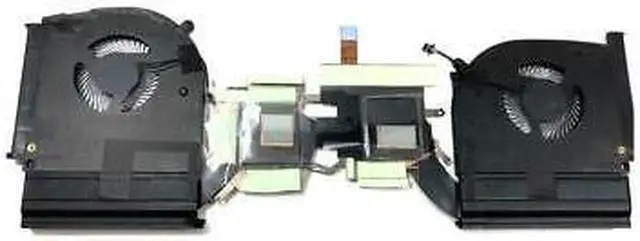 Alt view image 2 of 10 - Genuine Dell Alienware M17 R2 N18P Laptop CPU GPU Heatsink Cooling Fan R23G0