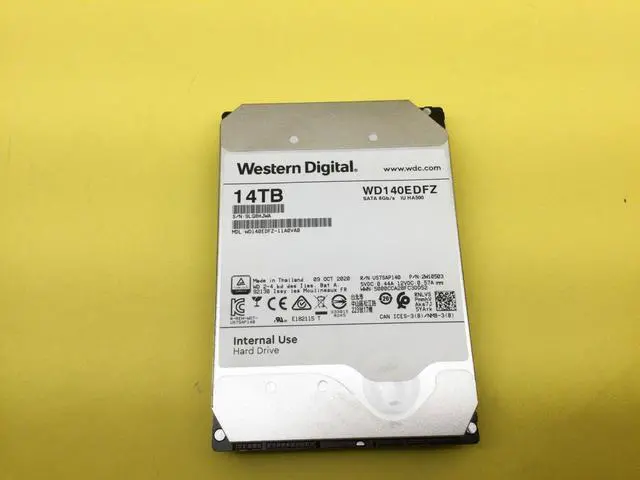 Alt view image 2 of 2 - Western Digital 14TB 3.5'' 6Gb/s 5400 RPM SATA HDD WD140EDFZ