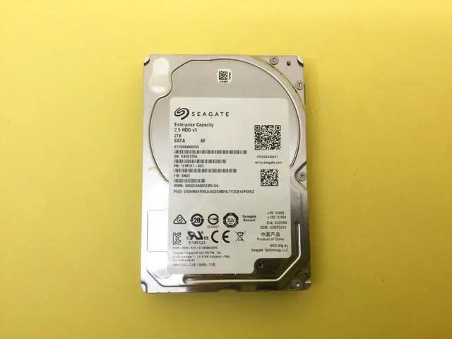 Alt view image 3 of 5 - SEAGATE ENTERPRISE 2TB 7.2K SATA 6Gb/s 2.5" HDD ST2000NX0253
