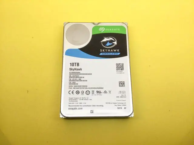 Main image of Seagate SkyHawk 10TB 7.2K SATA 6Gbps 3.5"Internal Hard Drive ST10000VX0004 - OEM