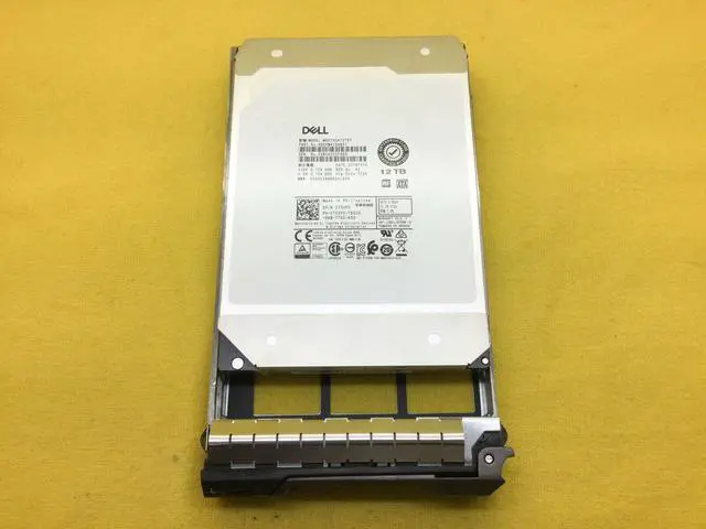 Main image of 753F0 DELL 12TB 7.2K SATA 6Gb/s 3.5'' 512e HDD MG07ACA12TEY 0753F0