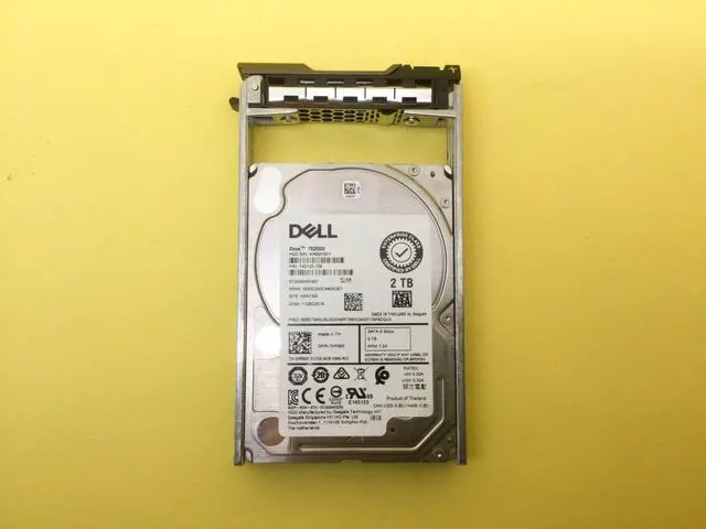 Alt view image 2 of 4 - VR92X Dell 2TB 2.5" SATA 6Gb/s 7.2K Hard Drive 0VR92X Seagate ST2000NX0423