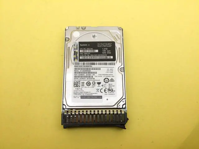 Alt view image 2 of 6 - (NOT FOR HOME PC!) IBM 00AJ146 00AJ147 00AJ150 Lenovo System X 1.2TB 10K RPM 6Gb/s SAS 2.5" HDD