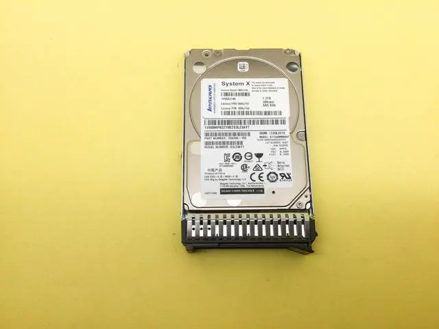 Alt view image 3 of 6 - (NOT FOR HOME PC!) IBM 00AJ146 00AJ147 00AJ150 Lenovo System X 1.2TB 10K RPM 6Gb/s SAS 2.5" HDD
