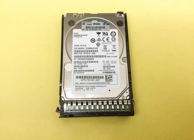 Alt view image 2 of 4 - (NOT FOR HOME PC!) 785069-B21 HP 900GB 12G SAS 10K 2.5" SC Enterprise HDD 785411-001