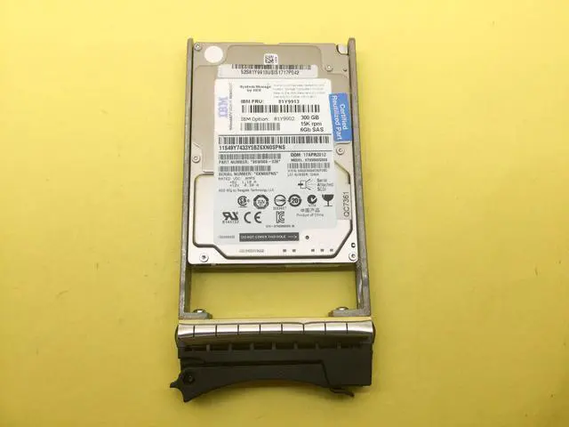 Alt view image 2 of 4 - (NOT FOR HOME PC!) 81Y9891 IBM 300GB 15K RPM 6Gb/s SAS 2.5'' HDD HARD DRIVE 81Y9902 81Y9913