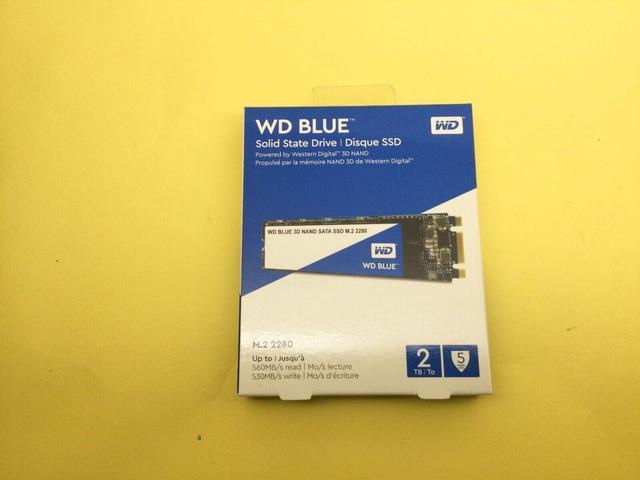 WD Blue 3D Nand SSD M.2 2TB SATA3