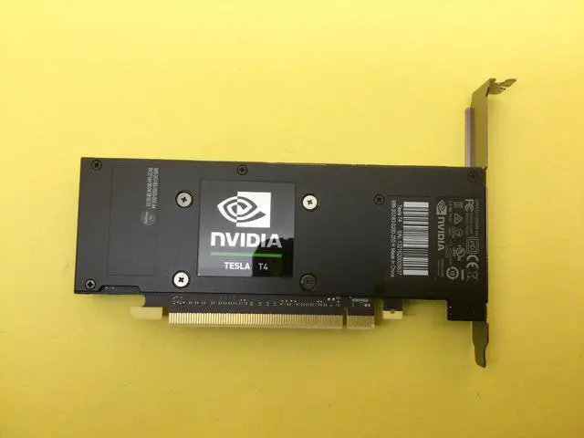 Alt view image 2 of 2 - NVIDIA Tesla T4 16GB GDDR6 PCIE 3.0 x16 GPU Graphics Accelerator Card - OEM