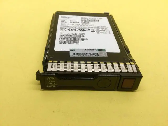 Alt view image 2 of 3 - (NOT FOR HOME PC!) 822563-B21 HP 1.6TB SAS 12G MIXED USE SFF SC SS540 SSD 822788-001