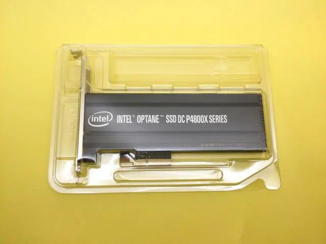 Main image of Intel Optane DC P4800X Series 375GB PCIe NVMe SSD SSDPED1K375GA Full Height