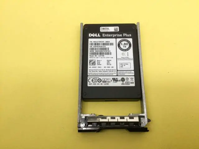 Alt view image 2 of 3 - (NOT FOR HOME PC!) 1NFN7 Dell Compellent 1.92TB Read Intensive SAS 12Gbps 2.5" SSD MZ-ILS1T9A