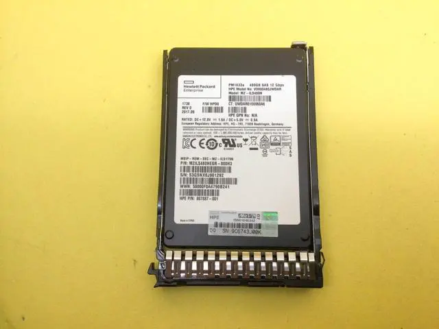 Main image of (NOT FOR HOME PC!) 875311-B21 HPE 480GB SAS 12Gb/s READ INTENSIVE SFF 2.5IN SC DS SSD 875681-001