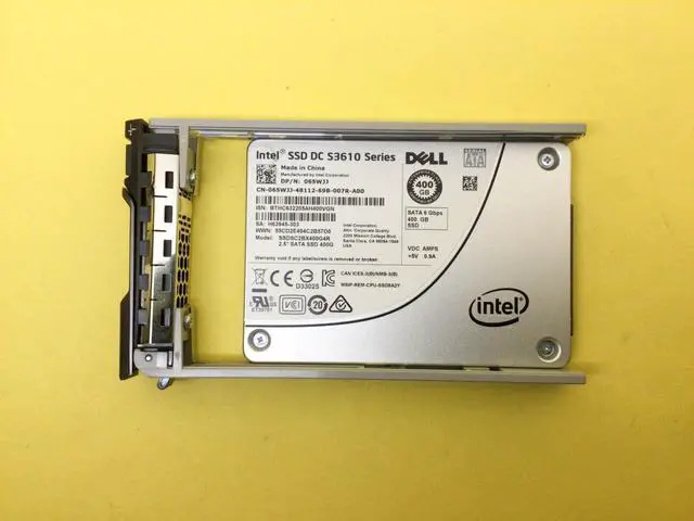 Alt view image 2 of 3 - 65WJJ DELL INTEL DC S3610 400GB SATA 6Gb/s 2.5" SSD 065WJJ SSDSC2BX400G4R New