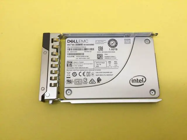 Main image of 33R2T Dell 1.92TB SATA 6Gb/s Read Intensive 2.5in SSD SSDSC2KB019T8R 033R2T
