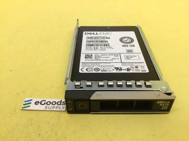 Alt view image 2 of 3 - VJM47 DELL Samsung PM883a Series 480GB RI SATA 6Gbps 2.5in SSD 0VJM47 MZ-7LH480C