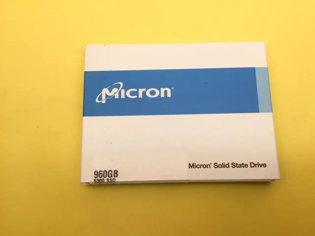 Main image of Micron 5300 MAX 960GB SATA 6Gb/s 2.5'' Internal SSD MTFDDAK960TDT New Sealed - OEM