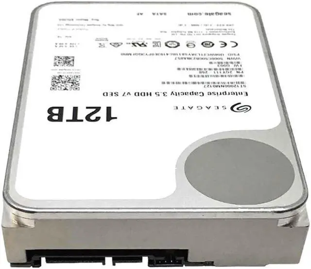 Alt view image 3 of 4 - Seagate ST12000NM0127 12TB 256MB 7200RPM 3.5" SATA 6.0Gb/s Enterprise Hard Drive