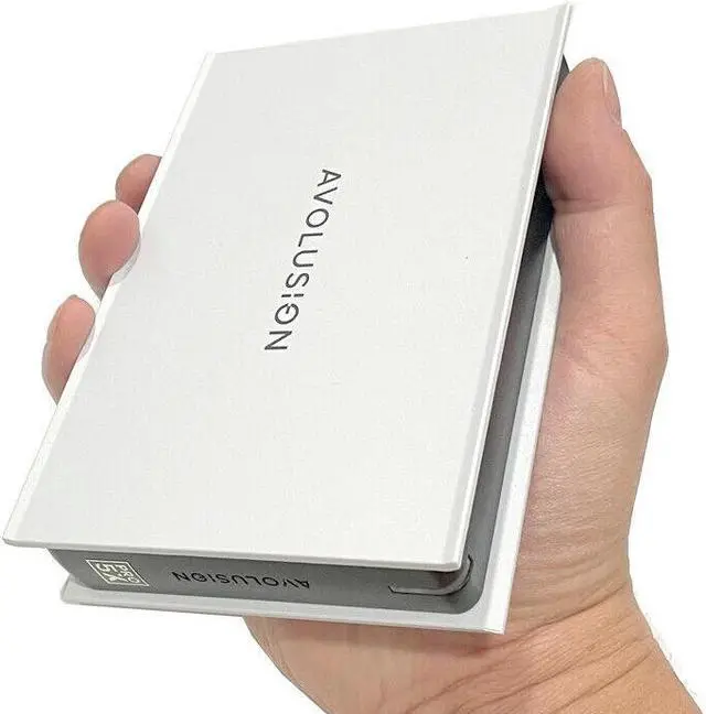 Alt view image 3 of 7 - Avolusion Mini Pro-5X 3TB USB 3.0 Portable External Gaming PS5 Hard Drive White