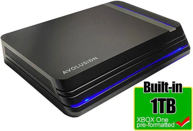 Main image of Avolusion HDDGear Pro X 1TB USB 3.0 External Gaming Hard(Xbox One X, S,1st Gen)
