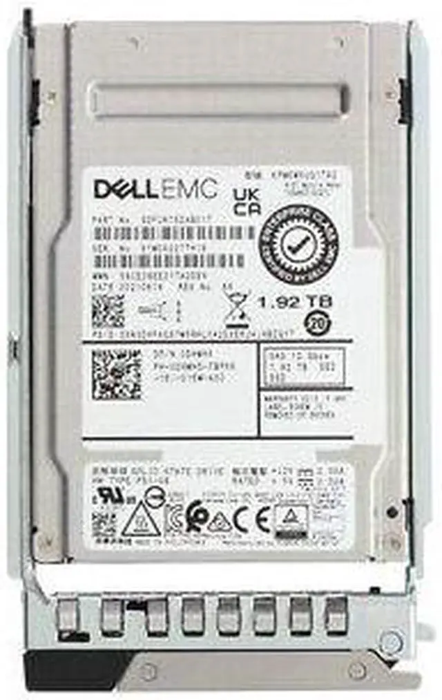 Alt view image 5 of 5 - (NOT FOR HOME PC!) Dell 1.92TB 12Gbps SAS Mix Use TLC SED/FIPS 2.5 SSD KPM6WVUG1T92 (ME4) (DHWH5)