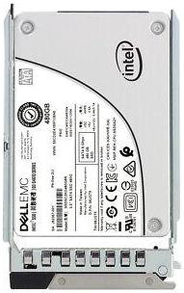 Alt view image 5 of 5 - Dell/EMC 480GB 6Gbps SATA Mix Use TLC 7mm 2.5 SSD S4610 (6JGT5)
