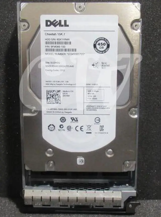 Main image of (NOT FOR HOME PC!) R749K Dell CHEETAH ST3450857SS 450GB 15000RPM 6Gbps 3.5" SAS HDD Hard Drive
