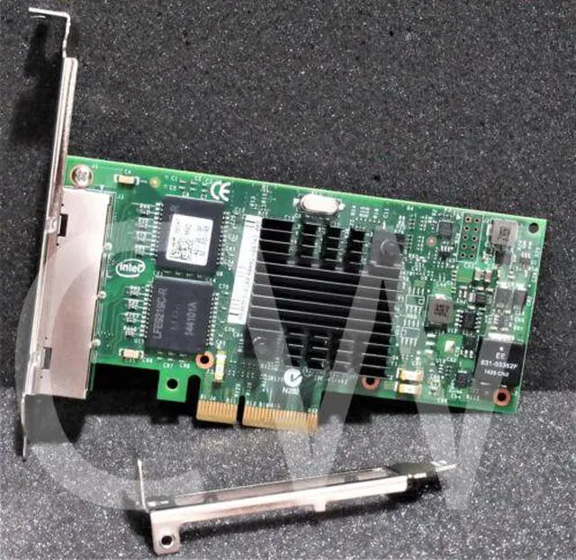 Alt view image 2 of 2 - X8DHT Dell Intel Quad-Ports Gigabit Ethernet PCI E 2.1 x4 Server Network Adapter