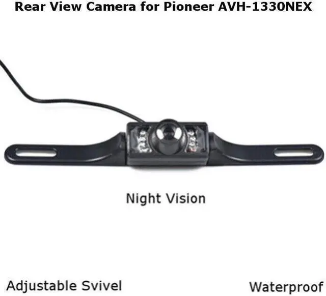 Main image of Rear View Camera Backup License Plate Night for Pioneer AVH-1330NEX AVH1330NEX
