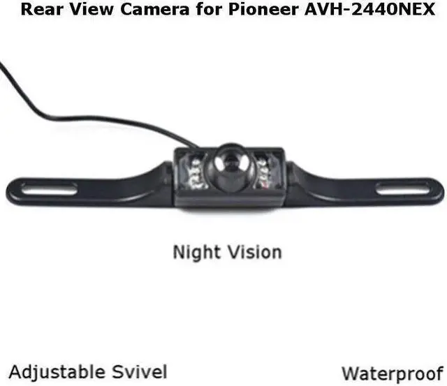 Main image of Rear View Camera Backup License Plate Night for Pioneer AVH-2440NEX AVH-2440NEX