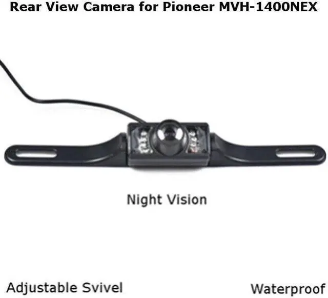 Main image of Rear View Camera Backup License Plate Night for Pioneer MVH-1400NEX MVH1400NEX