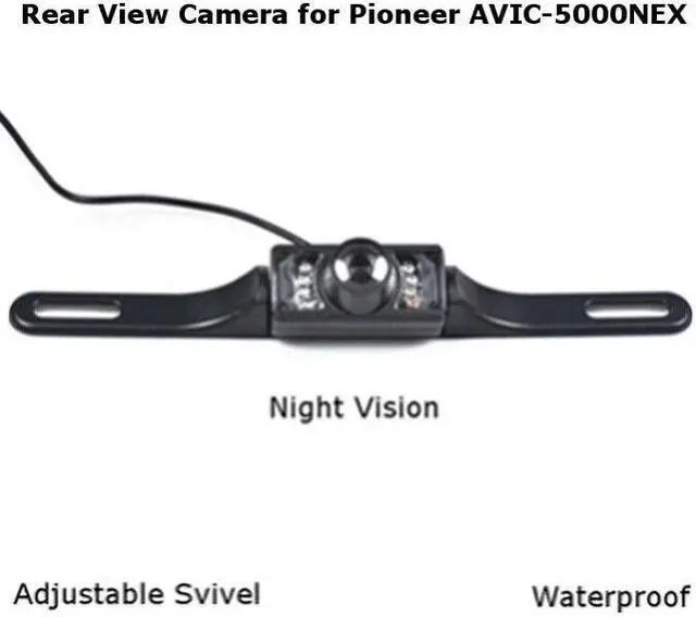 Main image of Rear View Camera Backup License Plate Night for Pioneer AVIC-5000NEX AVIC5000NEX