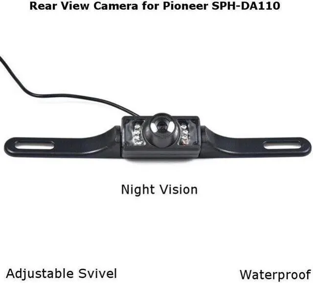Main image of Rear View Camera Backup License Plate Night for Pioneer SPH-DA110 SPHDA110