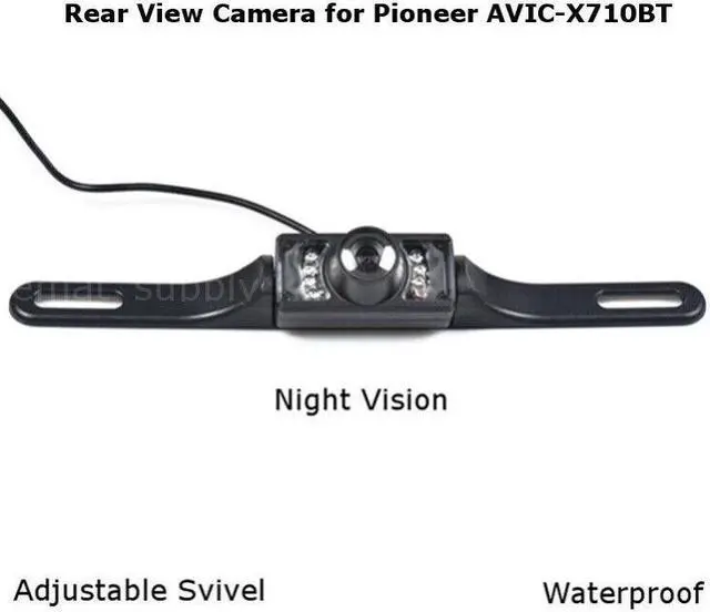 Main image of Rear View Camera Backup License Plate Night for Pioneer AVIC-X710BT AVICX710BT