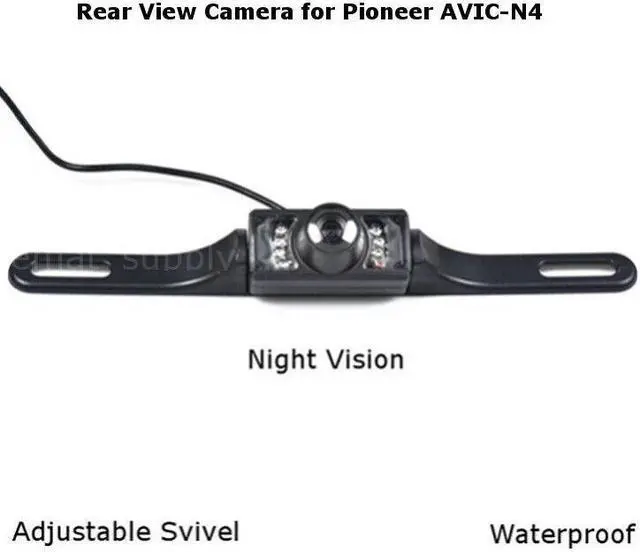 Main image of New Rear View Camera Backup License Plate Night for Pioneer AVIC-N4 AVICN4