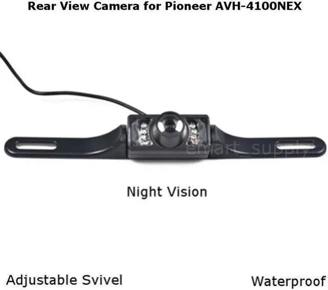Main image of Rear View Camera Backup License Plate Night for Pioneer AVH-4100NEX AVH-4100NEX