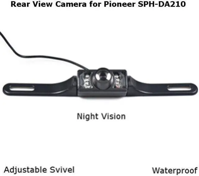 Main image of New Rear View Camera Backup License Plate Night for Pioneer SPH-DA210 SPH-DA210