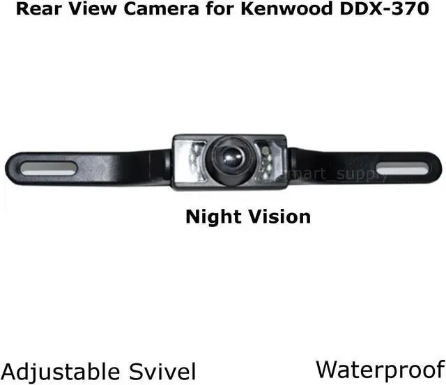 Main image of New Rear View Camera Backup License Plate Night for Kenwood DDX-370 DDX370