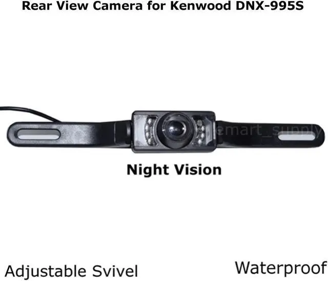 Main image of Rear View Camera Backup License Plate Night for Kenwood DNX-995S DNX995S